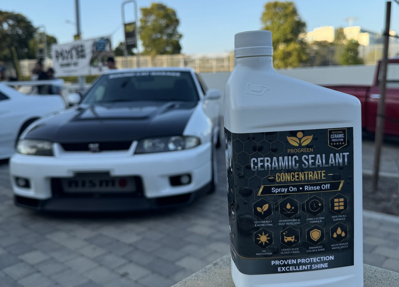 ProGreen Ceramic Sealant Concentrate at a car meet